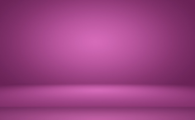 Conceito de plano de fundo do estúdio - abstrato vazio luz gradiente roxo estúdio quarto fundo para o produto. Plano de fundo liso do estúdio.