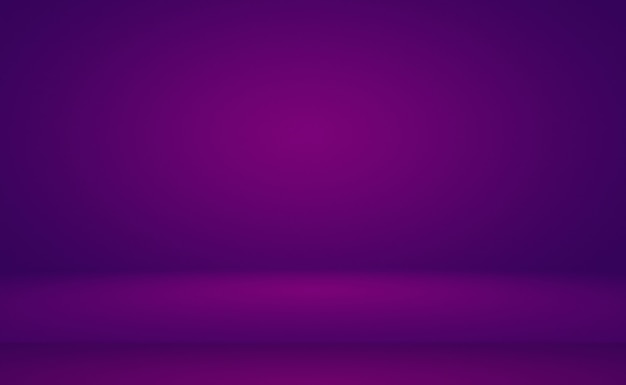 Conceito de plano de fundo do estúdio - abstrato vazio luz gradiente roxo estúdio quarto fundo para o produto. Plano de fundo liso do estúdio.