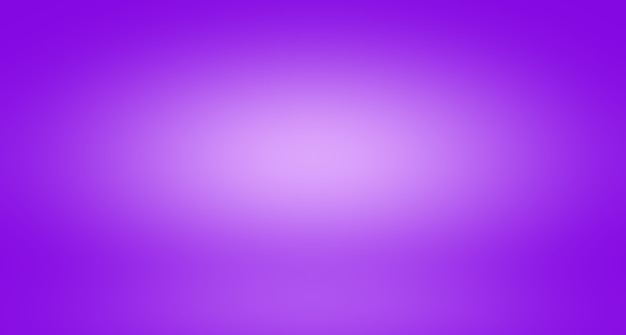 Conceito de plano de fundo do estúdio - abstrato vazio luz gradiente roxo estúdio quarto fundo para o produto.