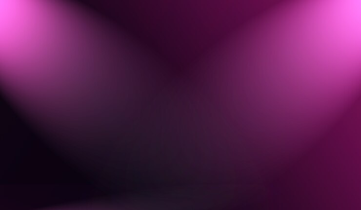 Foto grátis conceito de plano de fundo do estúdio - abstrato vazio luz gradiente roxo estúdio quarto fundo para o produto.