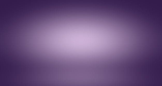 Conceito de plano de fundo do estúdio - abstrato vazio luz gradiente roxo estúdio quarto fundo para o produto.