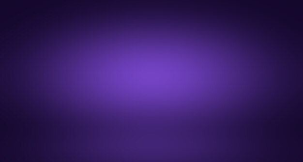 Conceito de plano de fundo do estúdio - abstrato vazio luz gradiente roxo estúdio quarto fundo para o produto.