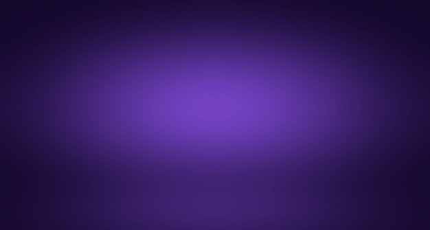 Conceito de plano de fundo do estúdio - abstrato vazio luz gradiente roxo estúdio quarto fundo para o produto.