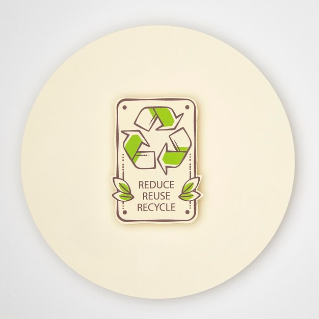 Conceito de reciclagem ecológica
