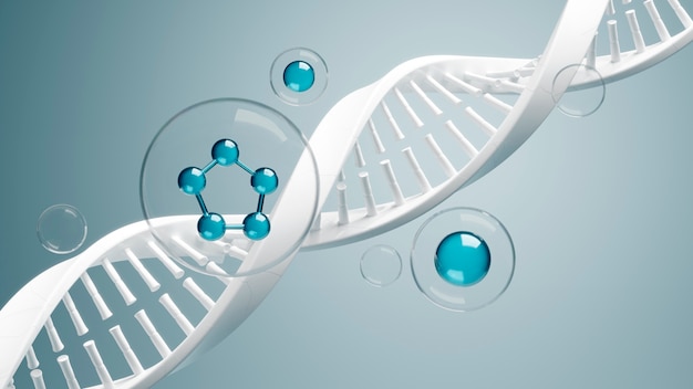 Conceito de representação de DNA