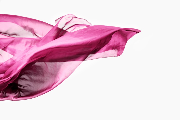 Foto grátis conceito de seda elegante e abstrato
