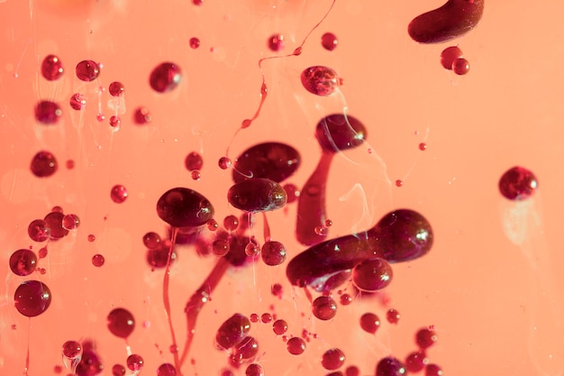 Foto grátis conceito de seixos óleo salmão abstrato