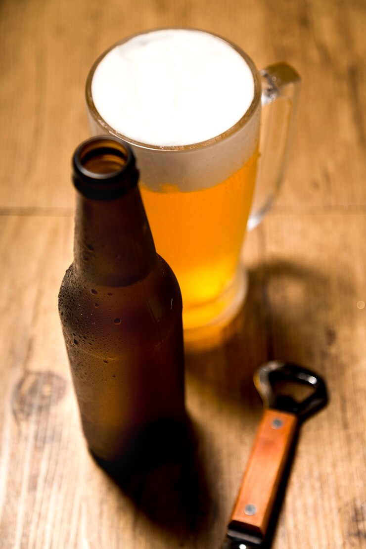 Foto grátis copo de cerveja