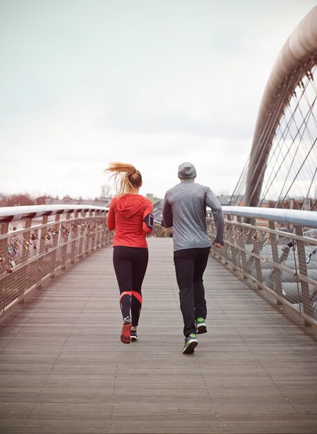 Correr é a forma de vida deles