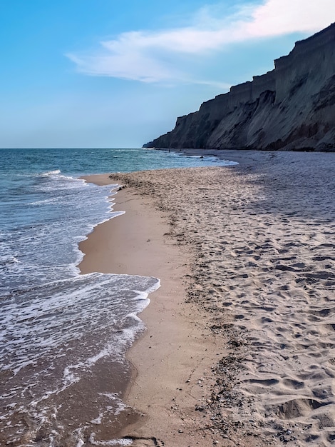 Foto grátis costa do mar negro em kurortnoye