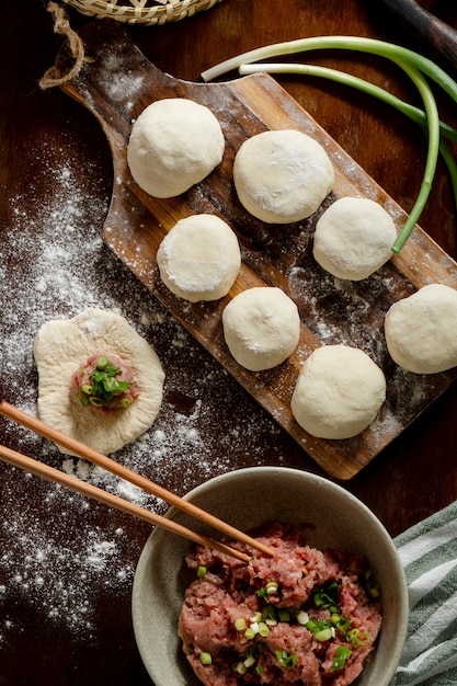 Foto grátis cozinhar comida japonesa