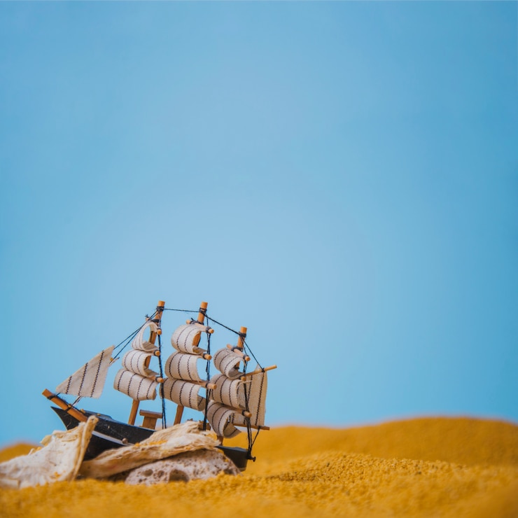 Foto grátis decoração de barco à vela