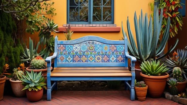 Decoração de interiores inspirada no folclore mexicano