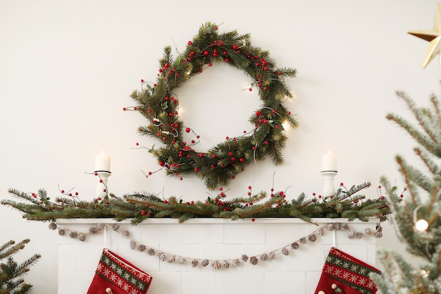 Decoração de natal em casa