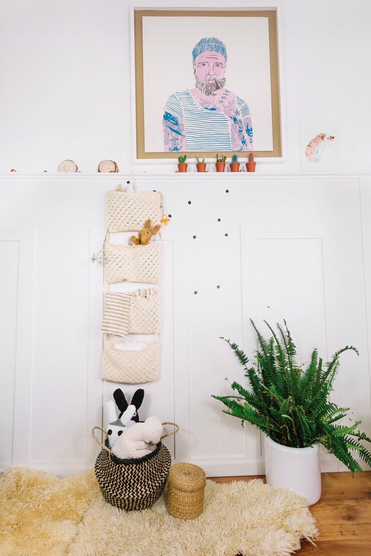 Foto grátis decoração de sala de berçário