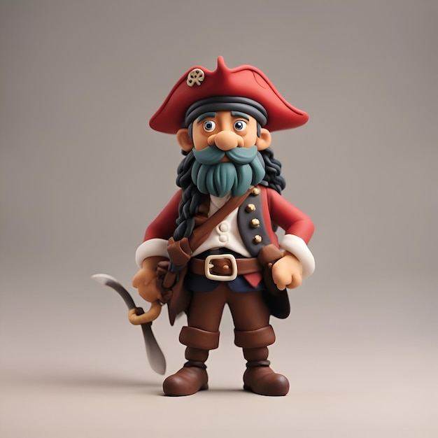 Smurf Buccaneer Figure : Coleção de Figuras dos Smurfs 