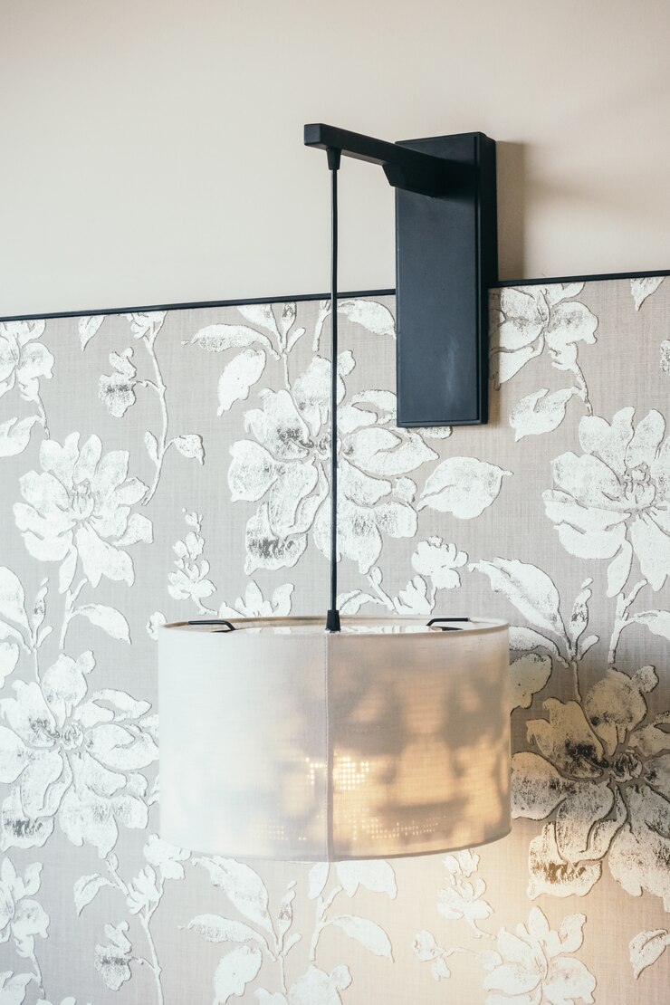 Foto grátis decoração interior de lâmpadas de luz