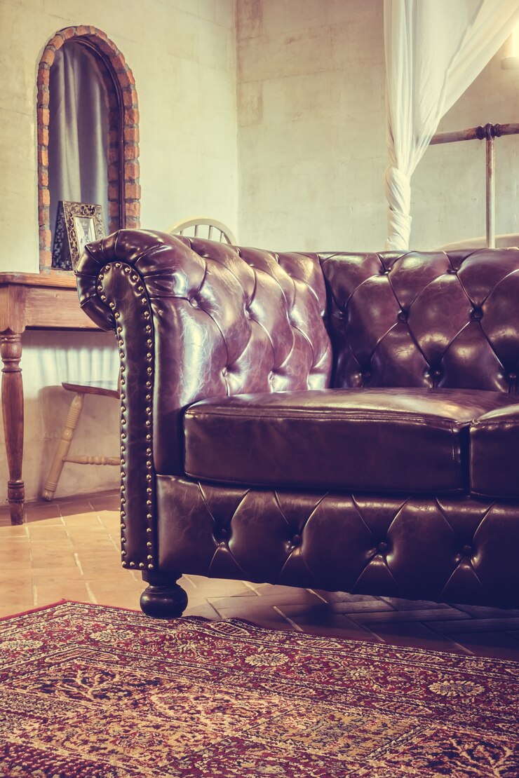 Foto grátis decoração marrom interior de luxo velho