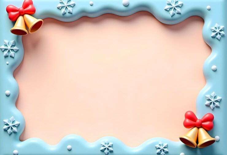 Foto grátis decorações de natal 3d