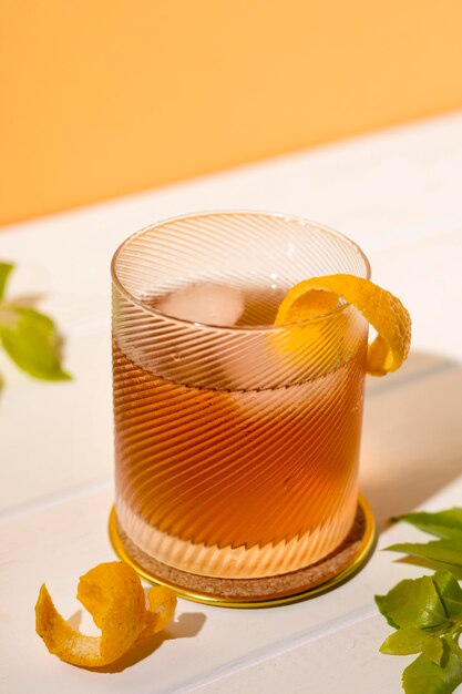 Deliciosa bebida alcoólica pronta para ser servida