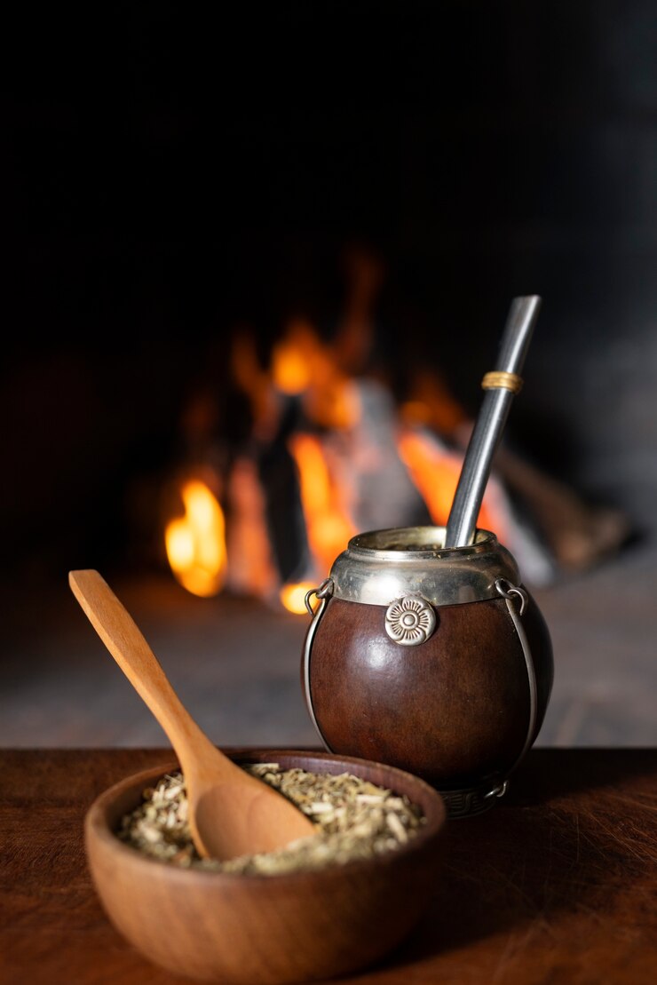 Foto grátis deliciosa bebida terere natureza morta