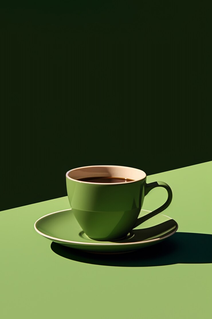 Foto grátis deliciosa xícara de café no estúdio