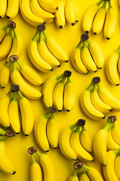 Foto grátis deliciosas bananas em estúdio