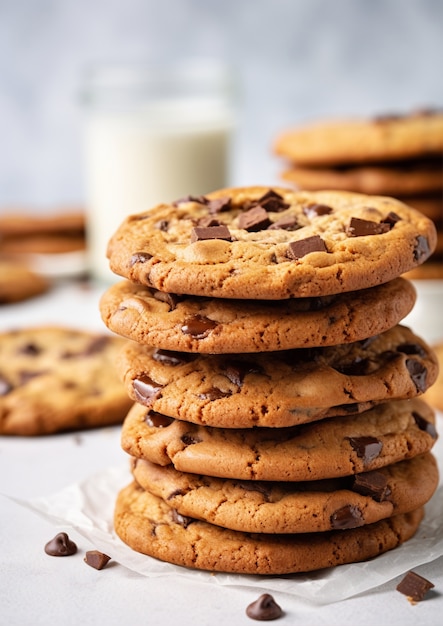 Delicioso arranjo de biscoitos