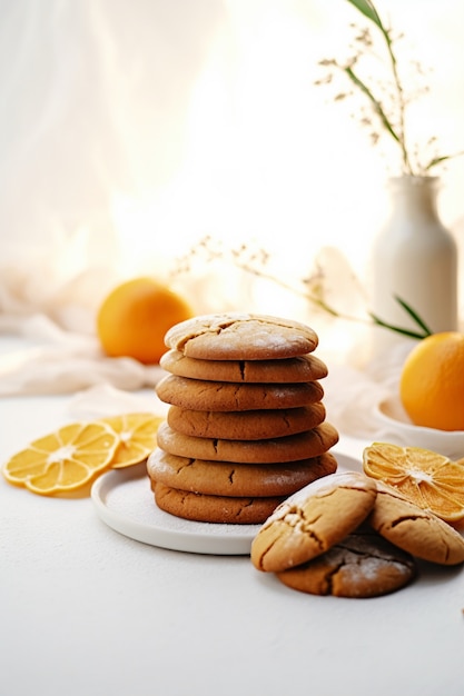 Foto grátis delicioso arranjo de biscoitos