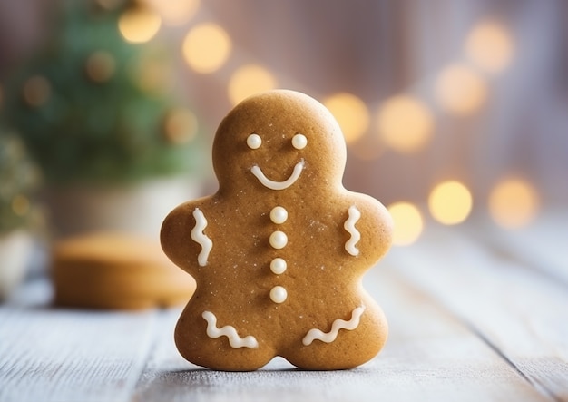 Delicioso biscoito de gengibre