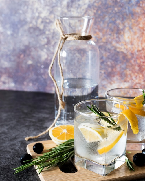 Delicioso coquetel de bebida alcoólica