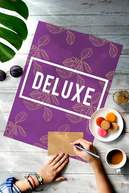 Deluxe superior luxuoso exclusivo qualidade