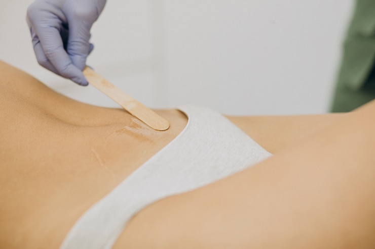 Foto grátis depilação a laser, terapia de remoção de cabelo