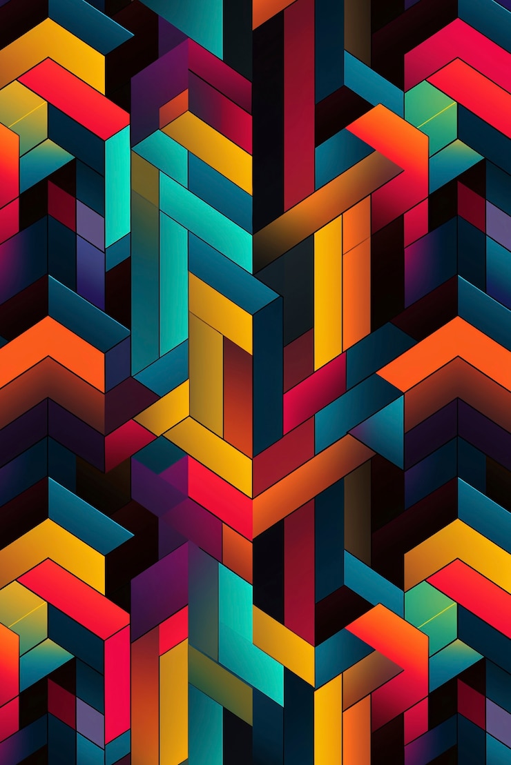 Foto grátis desenho de padrão abstrato sem costura