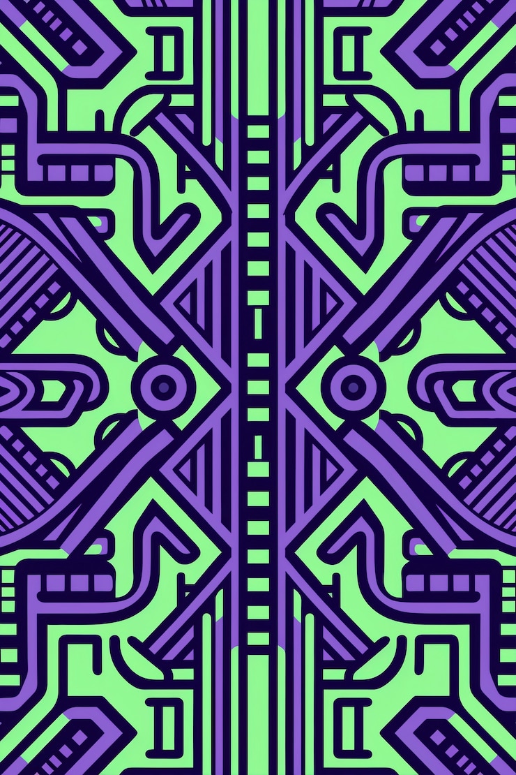 Foto grátis desenho de padrão sem costura abstrato