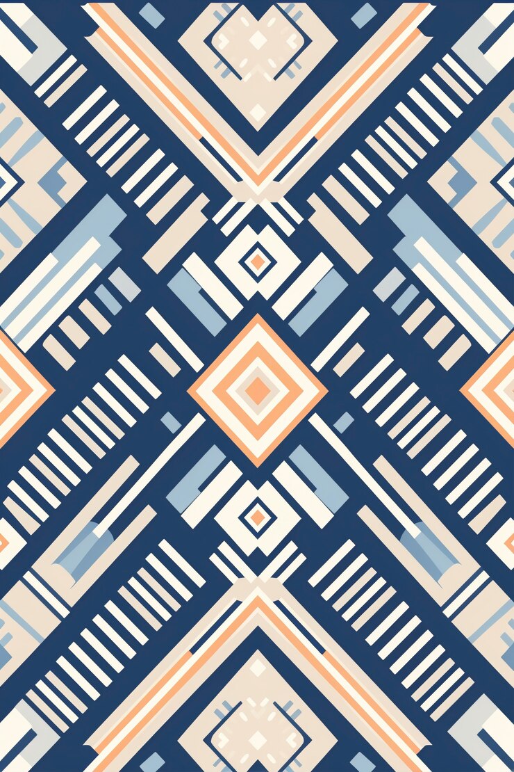 Foto grátis desenho de padrão sem costura abstrato