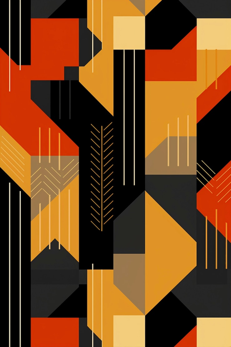 Foto grátis desenho de padrão sem costura abstrato