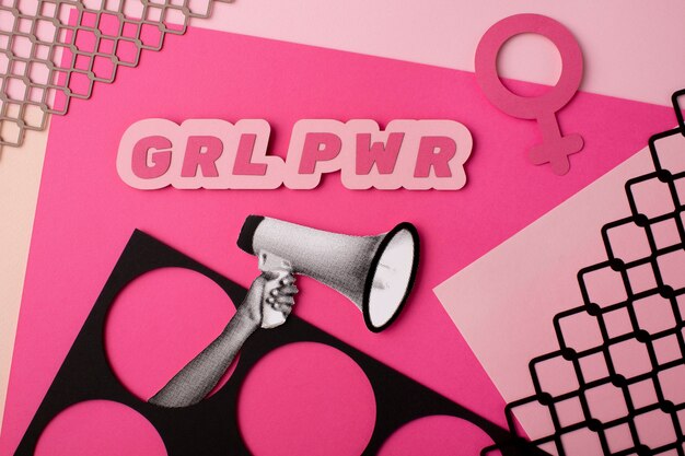 Desenho de vida morta da Girl Powers