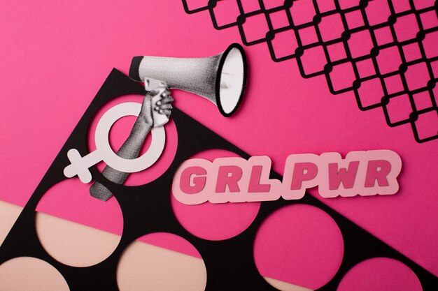 Desenho de vida morta da Girl Powers