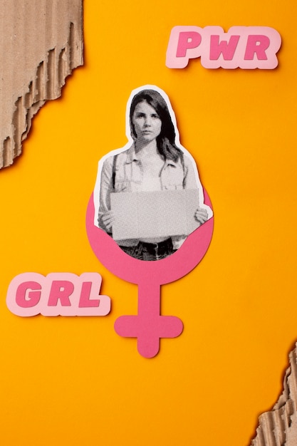 Desenho de vida morta da Girl Powers