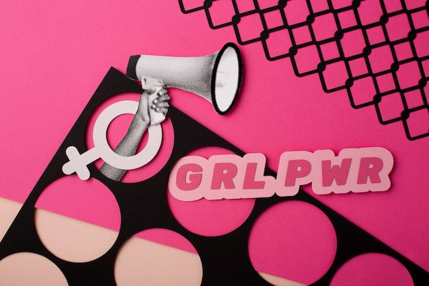 Desenho de vida morta da Girl Powers
