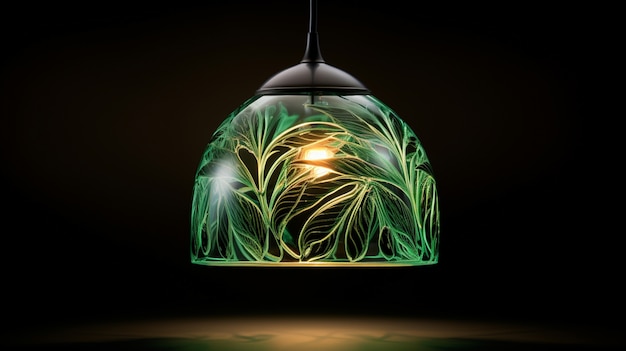 Foto grátis desenho moderno de lâmpada 3d