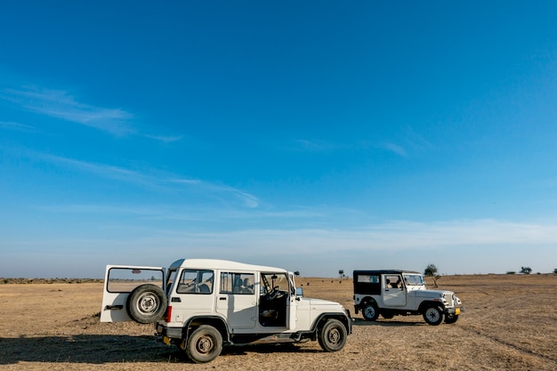 Deserto de Thar no Rajastão na Índia