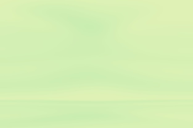 Desfoque abstrato estúdio vazio de gradiente verde, bem, use como modelo de site de fundo de relatório de negócios