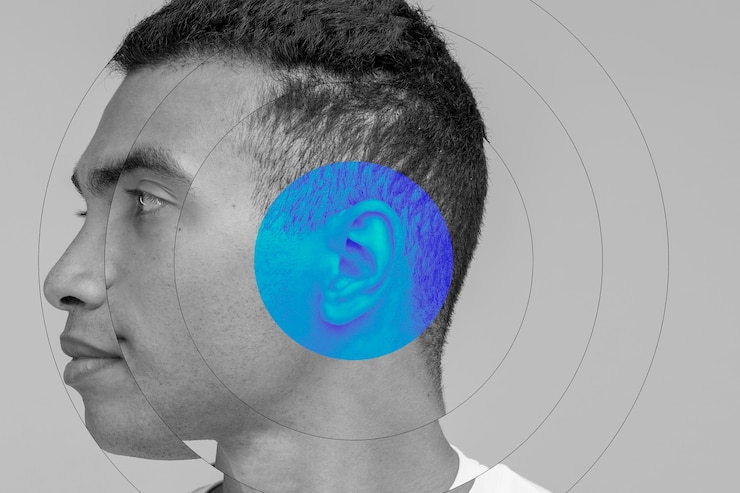 Foto grátis design de colagem de problemas de audição