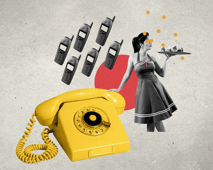 Foto grátis design de composição de colagem vintage