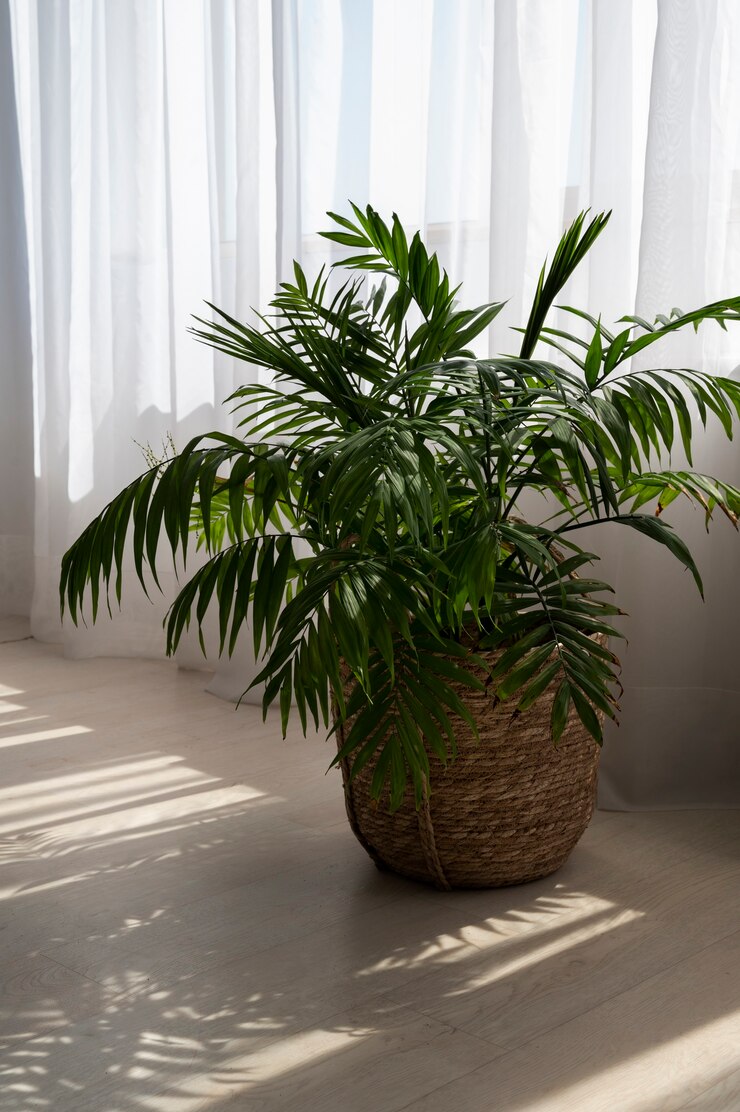 Foto grátis design de interiores com planta verde