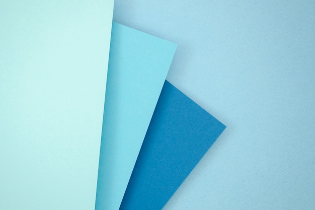 Design de papel de polígono de pilha azul