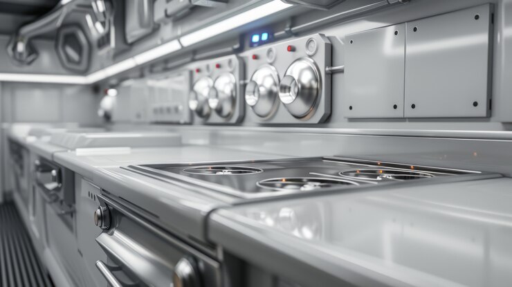Foto grátis design interior moderno de cozinha