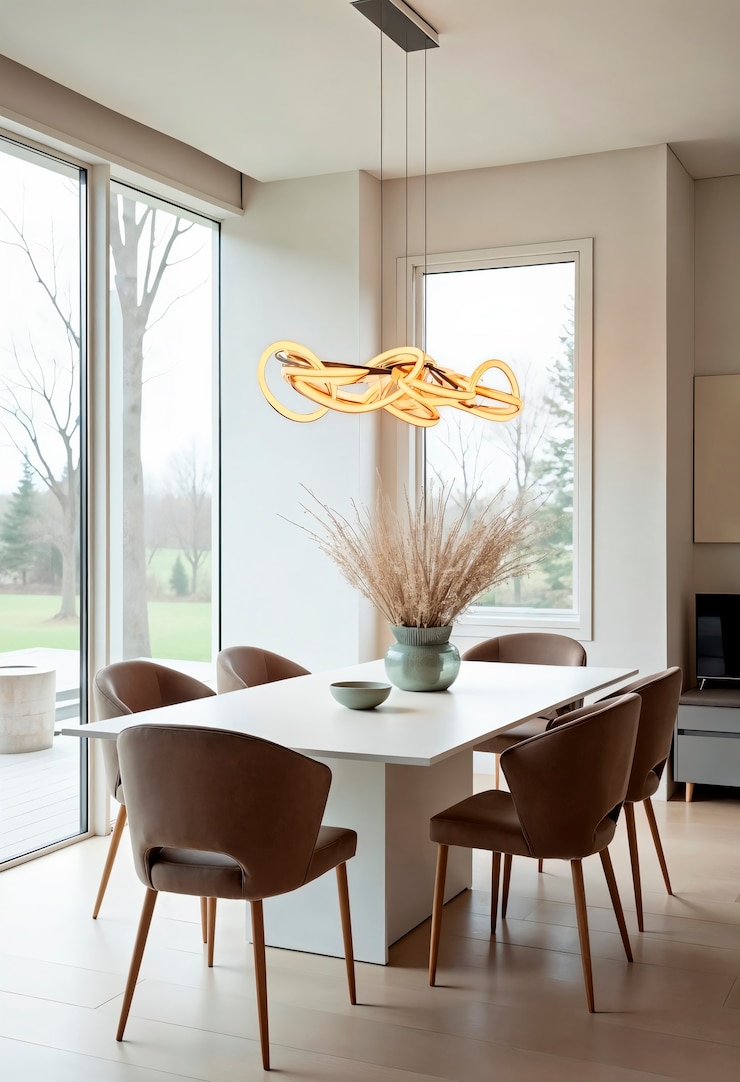 Foto grátis design interior moderno e limpo